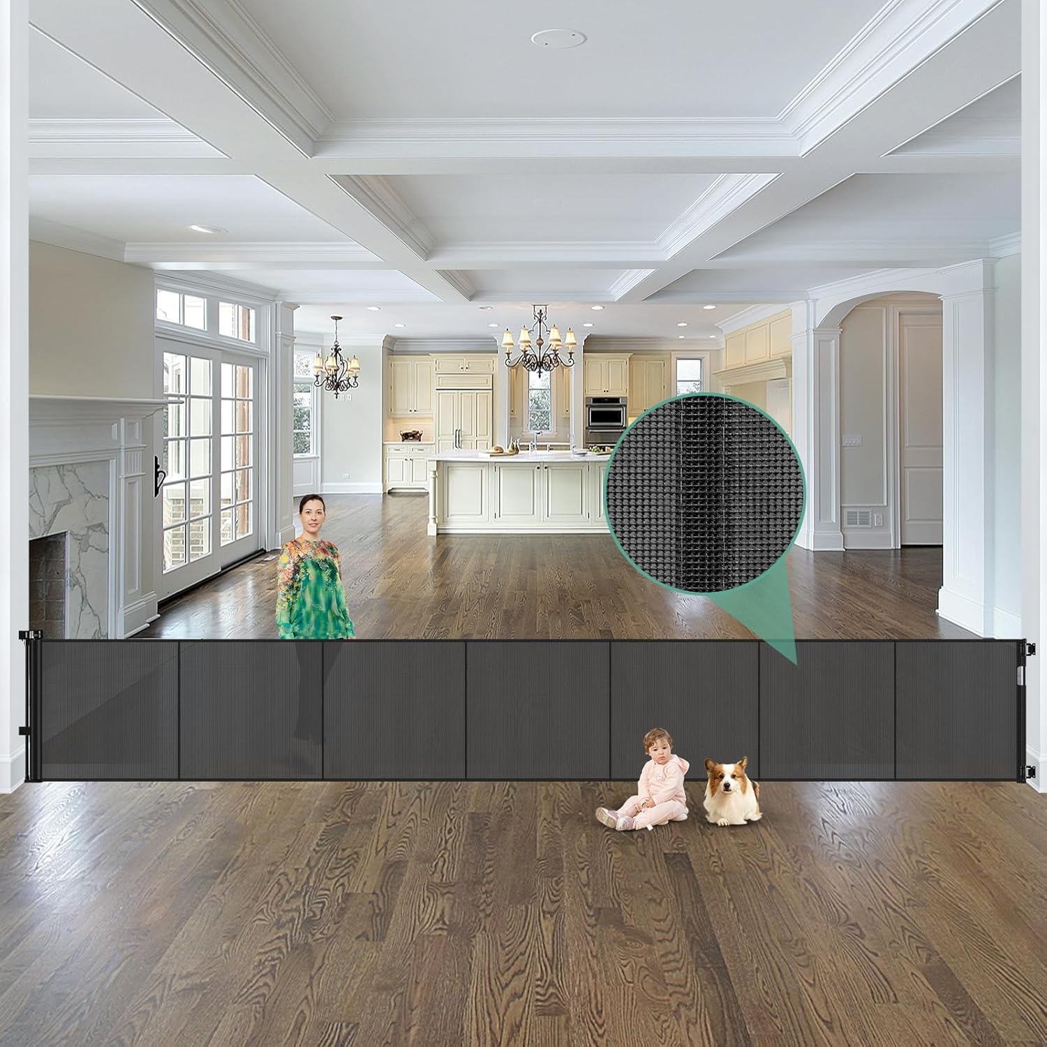 Baby Gate Extra Wide - Reinforced 37