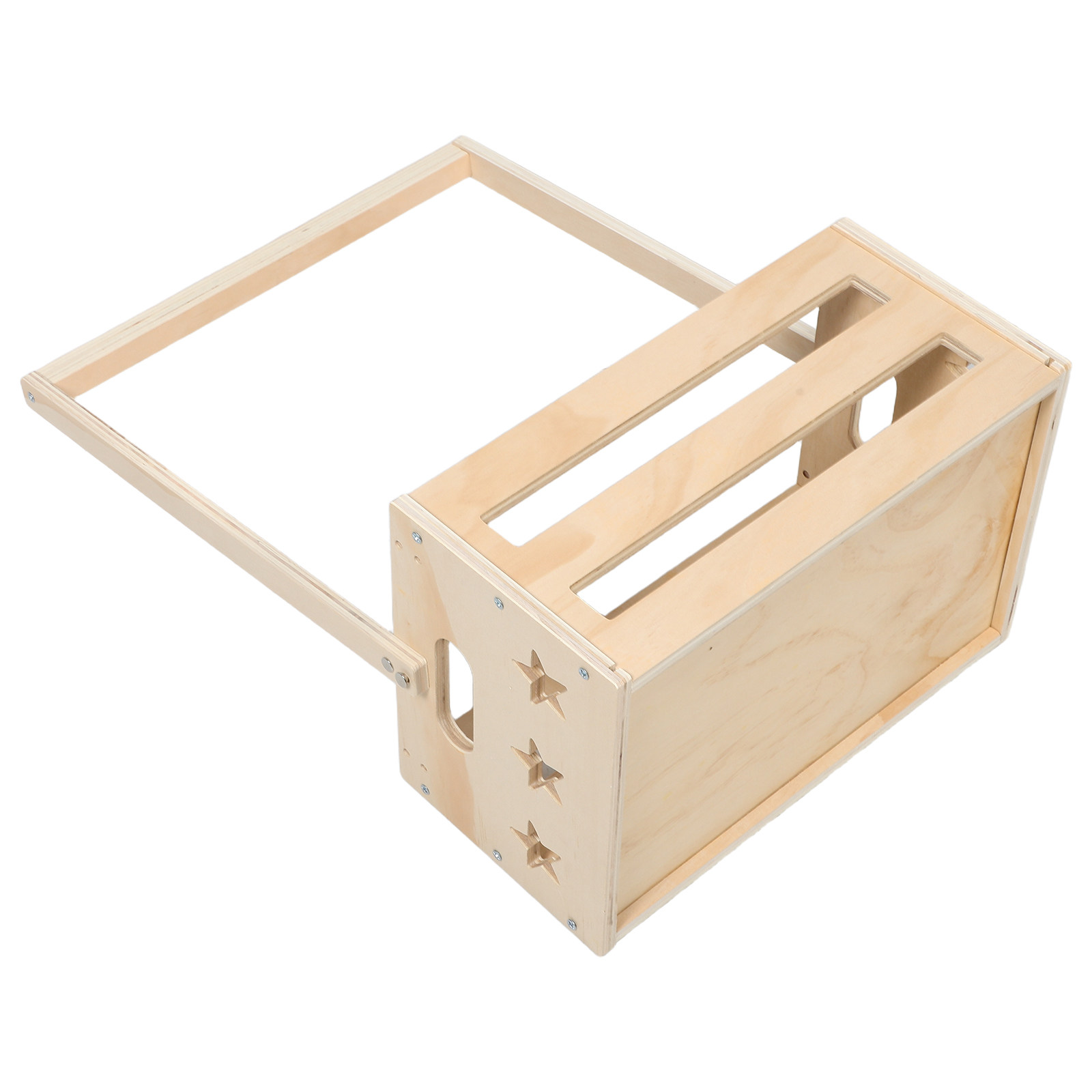Baby Nursery Unisex - Vintage Wooden Baby Shower Storage Crate