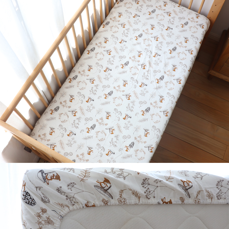 Baby Nursery Bed - Baby Crib Fitted Sheet Newborns Bed
