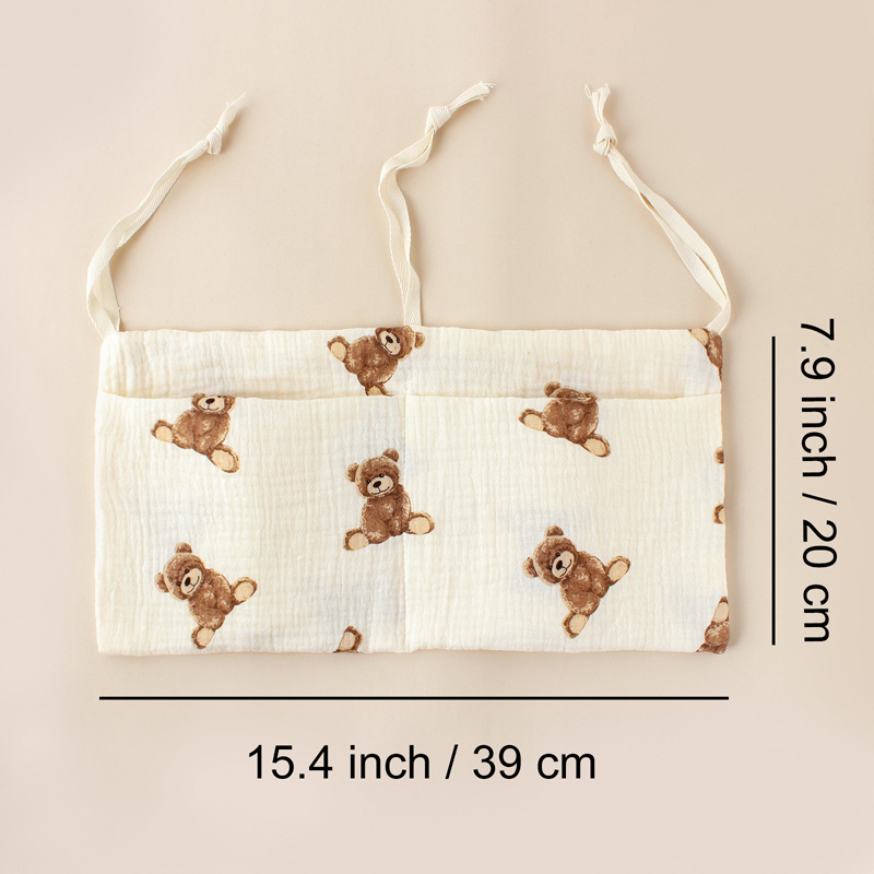 Muslin Baby Crib Organizer Cot - огляд і ціна Baby Nursery Organiser