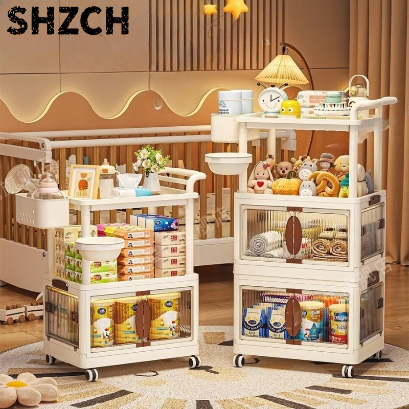 Multi-layer Baby Supplies Stor - огляд і ціна Baby Nursery Cart