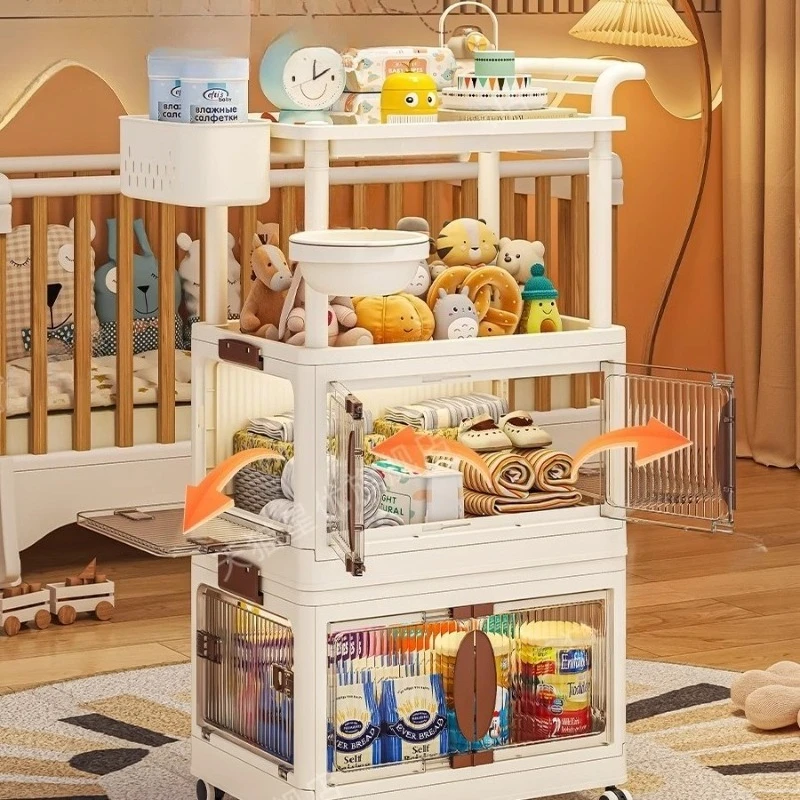 Multi-layer Baby Supplies Stor - огляд і ціна Baby Nursery Cart