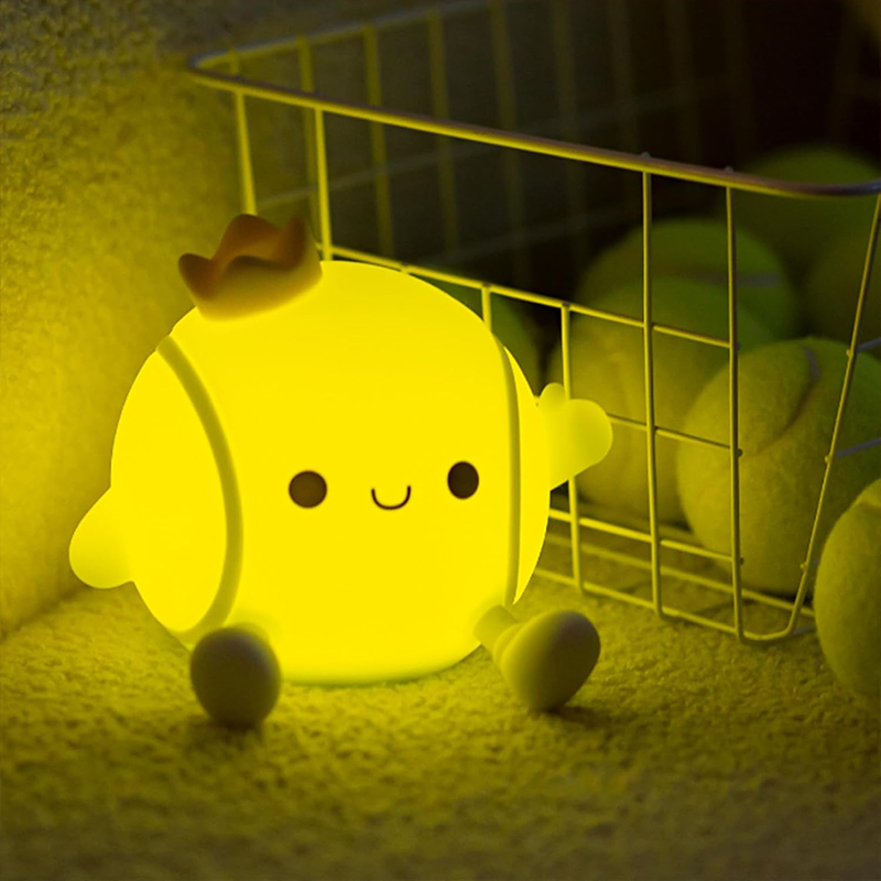 Cute Tennis Night Light Silico - огляд і ціна Baby Nursery Equipment