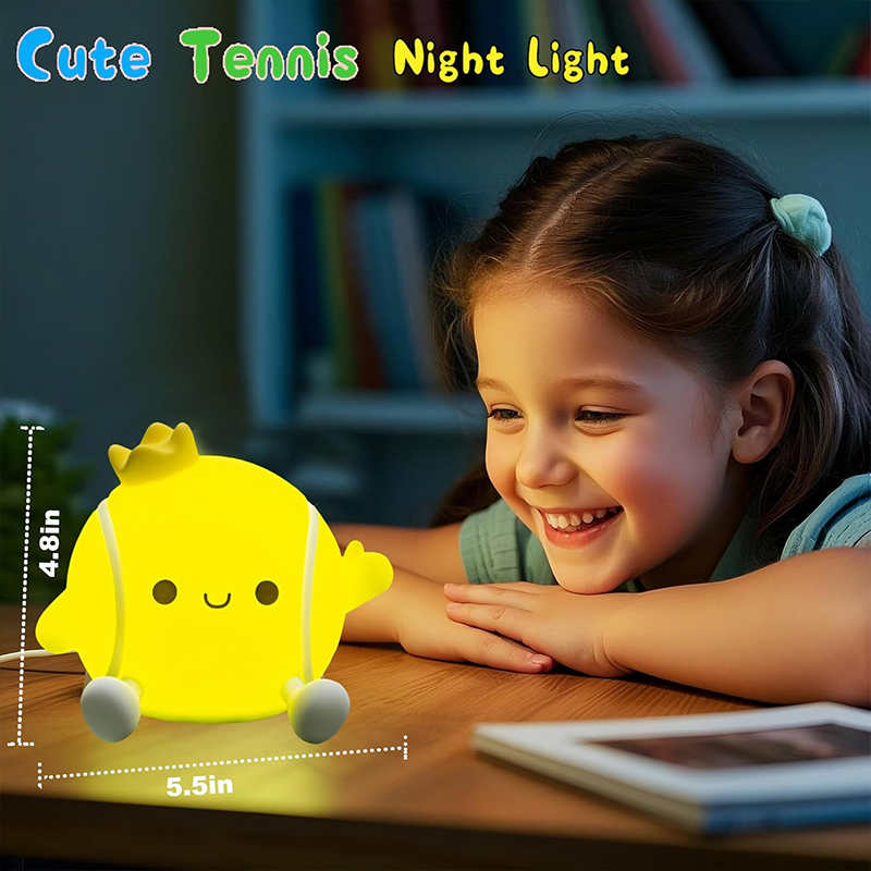 Cute Tennis Night Light Silico - огляд і ціна Baby Nursery Equipment