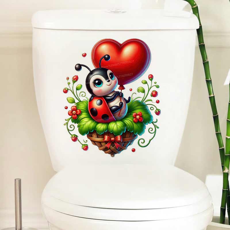 Cute Ladybug Wall Sticker Baby - огляд і ціна Baby Nursery Murals