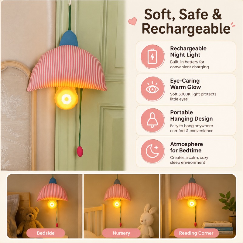 Rechargeable Hanging Night Lig - огляд і ціна Baby Nursery Lampshade