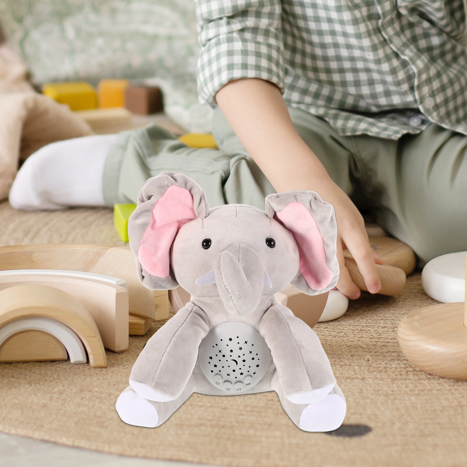 Baby Sleep Projector Nursery D - огляд і ціна Baby Nursery Elephant
