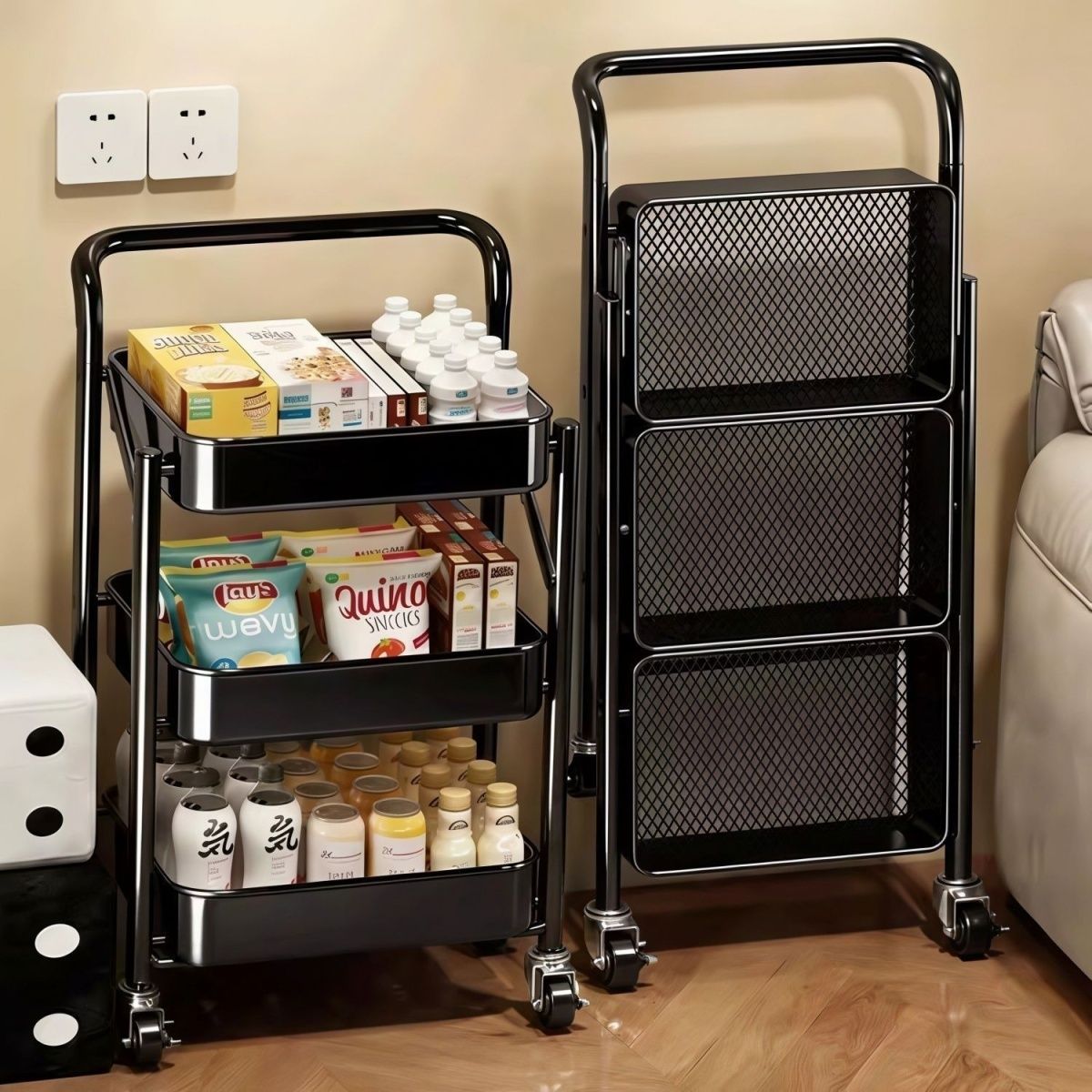 Multi-Scene Rolling Storage Ca - огляд і ціна Baby Nursery Cart