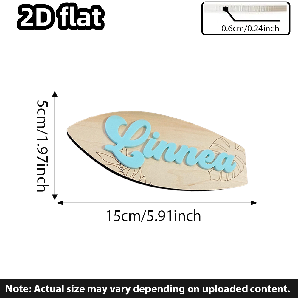 Surfboard Baby Name Signboard  - огляд і ціна Baby Nursery