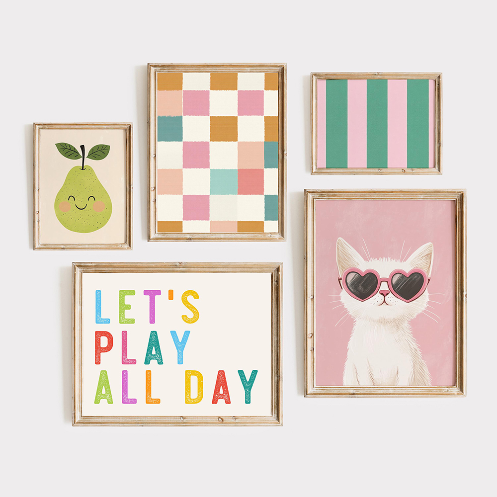Room Prints Wall Art Baby Anim - огляд і ціна Baby Nursery Murals