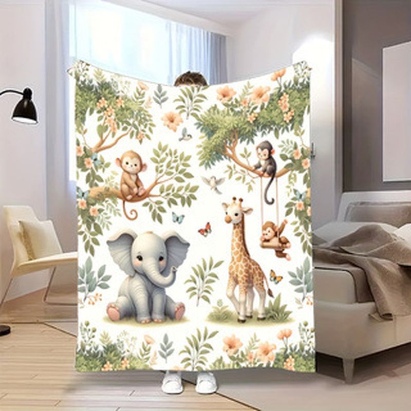 VIKAMA Watercolor Jungle Anima - огляд і ціна Baby Nursery Elephant