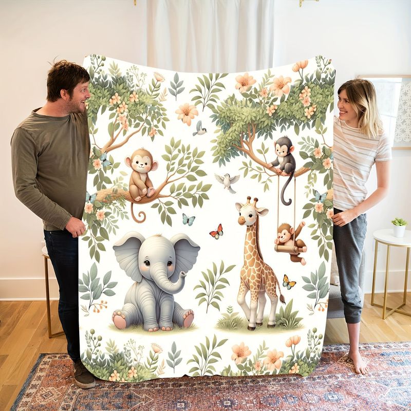 VIKAMA Watercolor Jungle Anima - огляд і ціна Baby Nursery Elephant