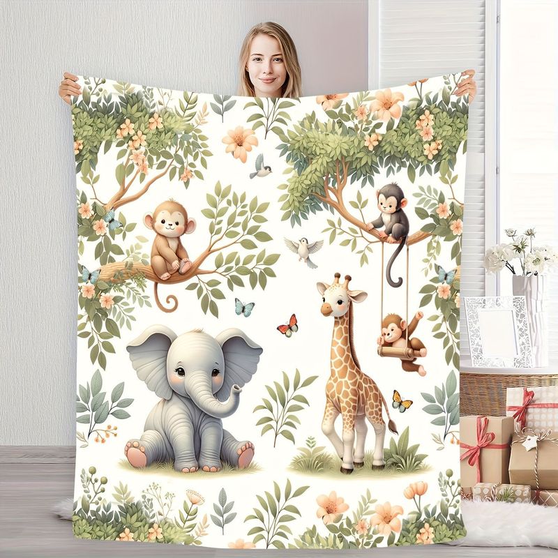 VIKAMA Watercolor Jungle Anima - огляд і ціна Baby Nursery Elephant