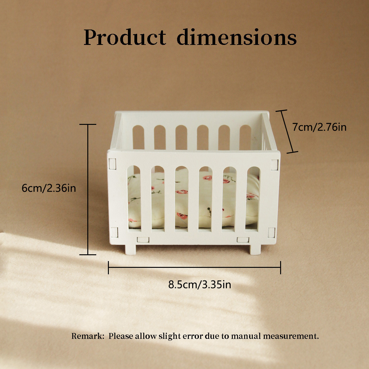1:12 Scale Miniature Baby Crad - огляд і ціна Baby Nursery Age