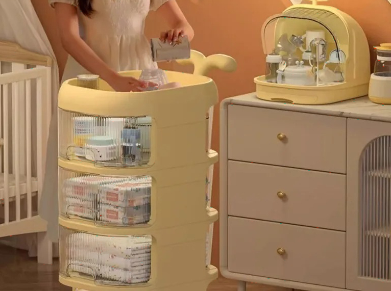 Factory Direct 2026 3-Tier Bab - огляд і ціна Baby Nursery Cart