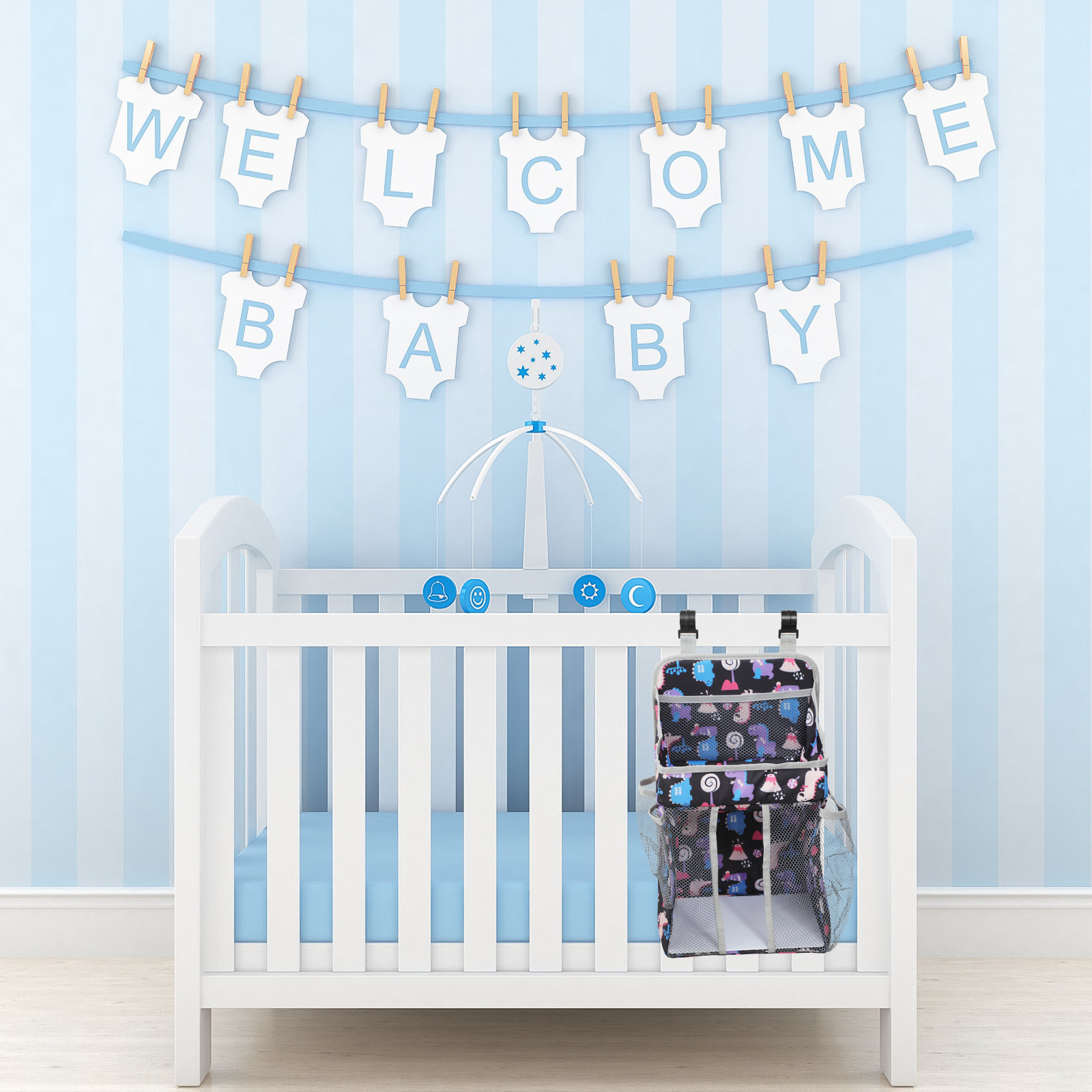 Nappy Bags Nursery Storage Bab - огляд і ціна Baby Nursery Bed