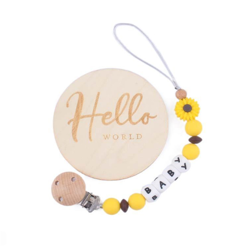 2pcs/set Personalized Name Sun - огляд і ціна Milestone Card Set