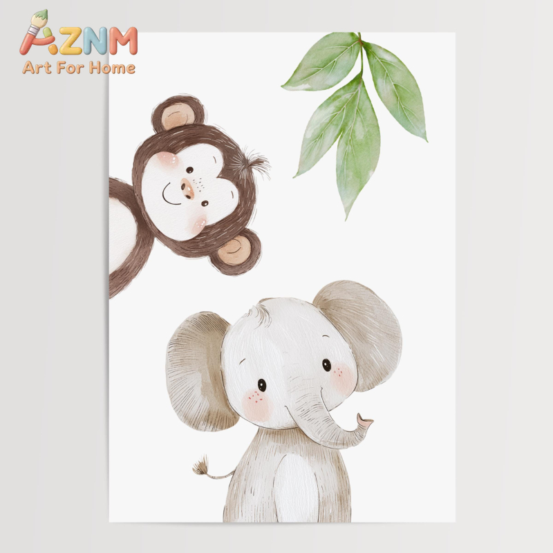 1Pc/3Pcs Safari Animal Nursery - огляд і ціна Baby Nursery Animal Theme