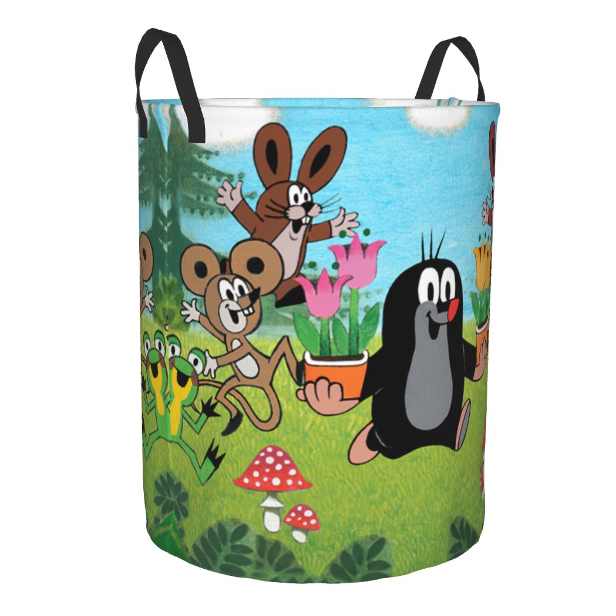Happy Mole Laundry Basket Coll - огляд і ціна Baby Nursery Items
