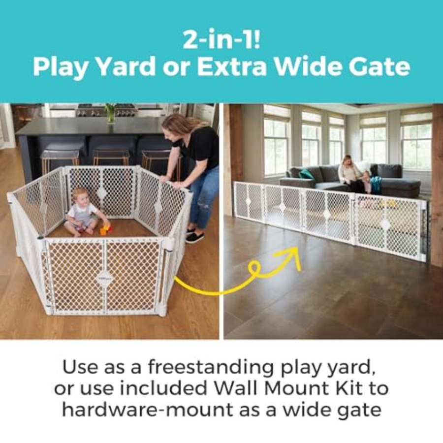 Superyard Duo Extra Wide Baby  - огляд і ціна Baby Gate Extra Wide