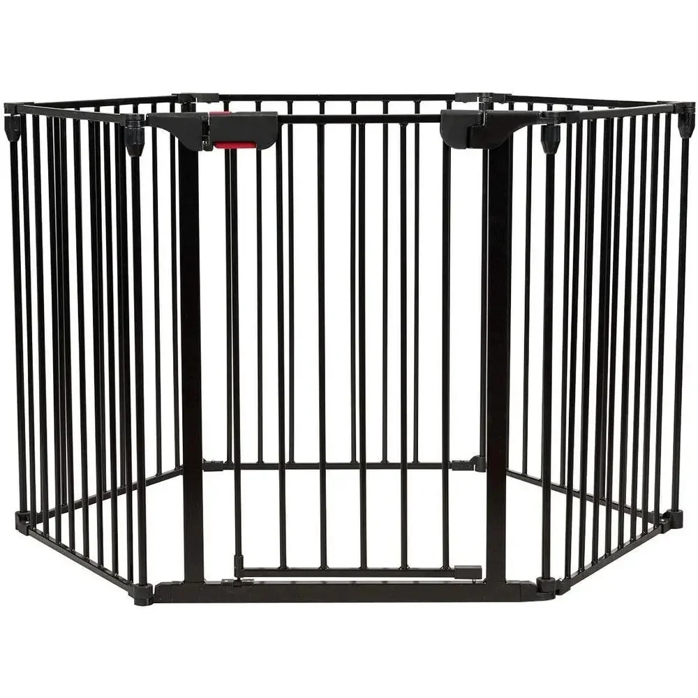 6-Panel Adjustable Extra Wide  - огляд і ціна Baby Gate Extra Wide