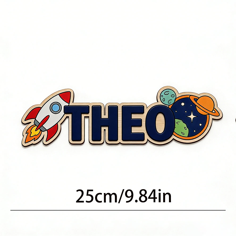 Personalized Space Rocket Name - огляд і ціна Baby Nursery