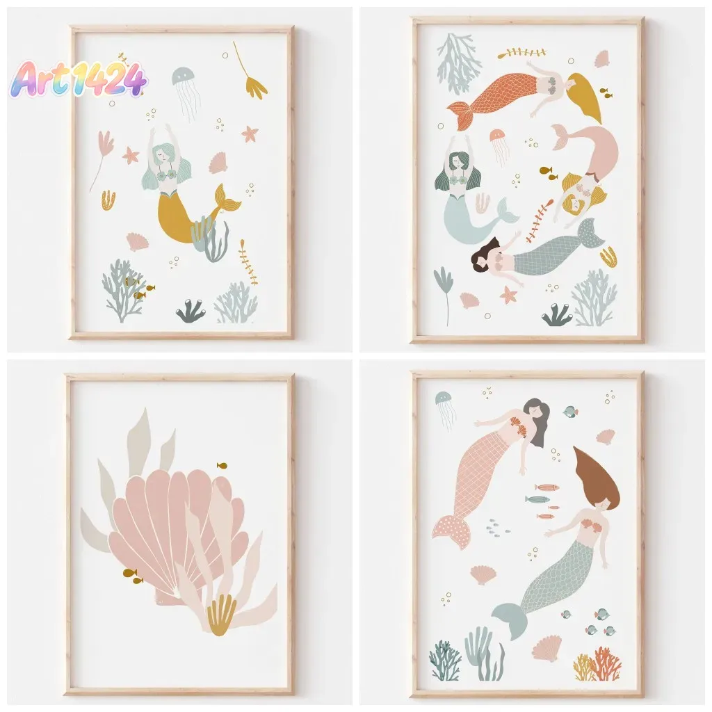 Boho Nursery Ocean Themed Pink - огляд і ціна Baby Nursery Themes Girl