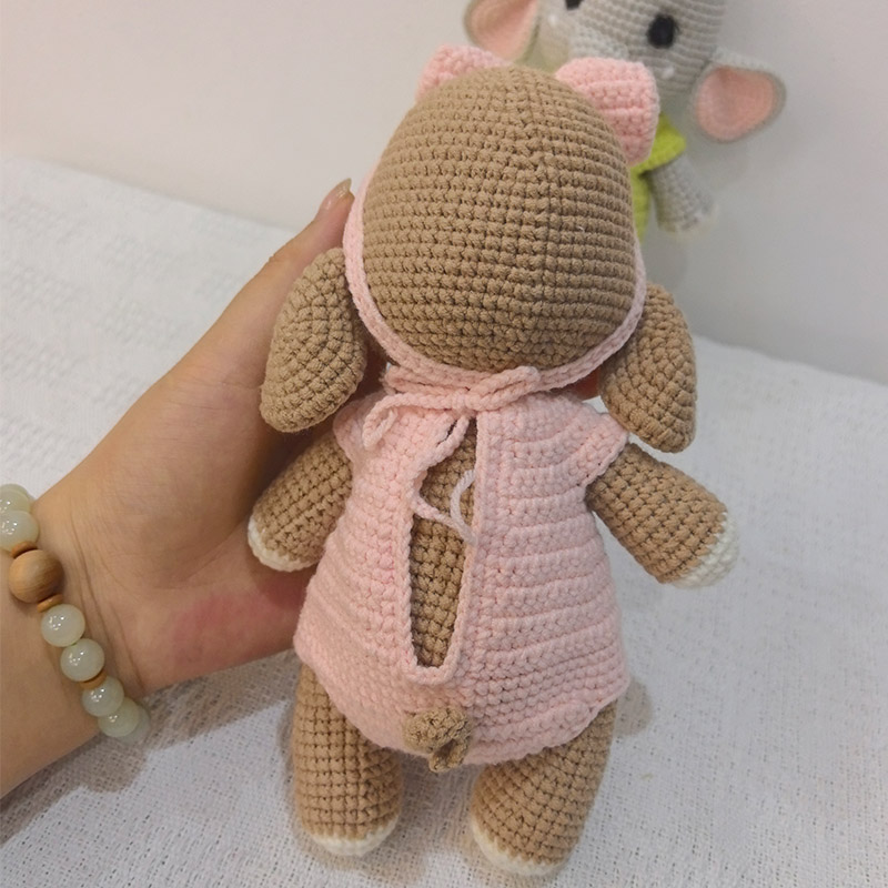 Handmade Crochet Elephant Coup - огляд і ціна Baby Nursery Elephant