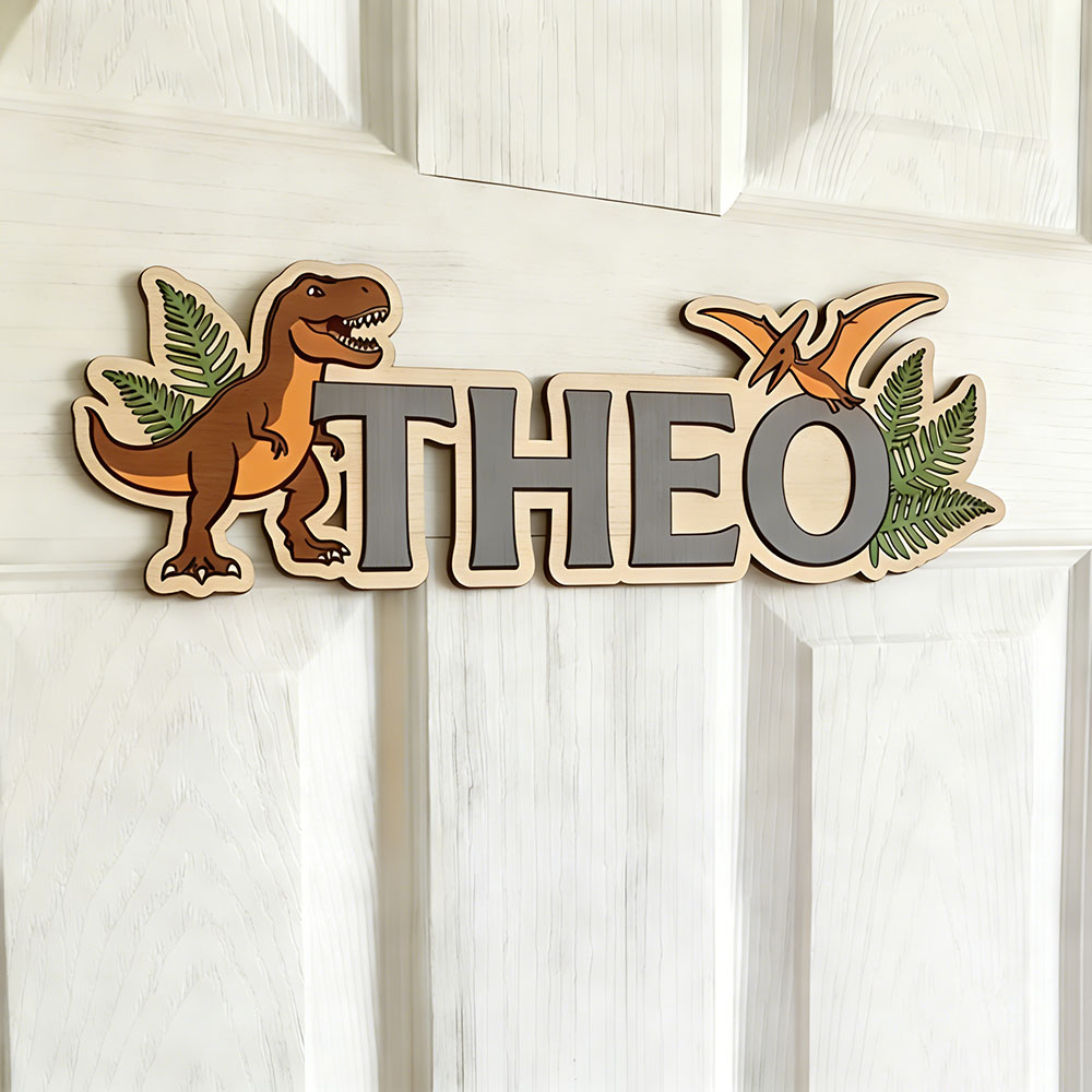 Personalized Dinosaur Name Sig - огляд і ціна Baby Nursery