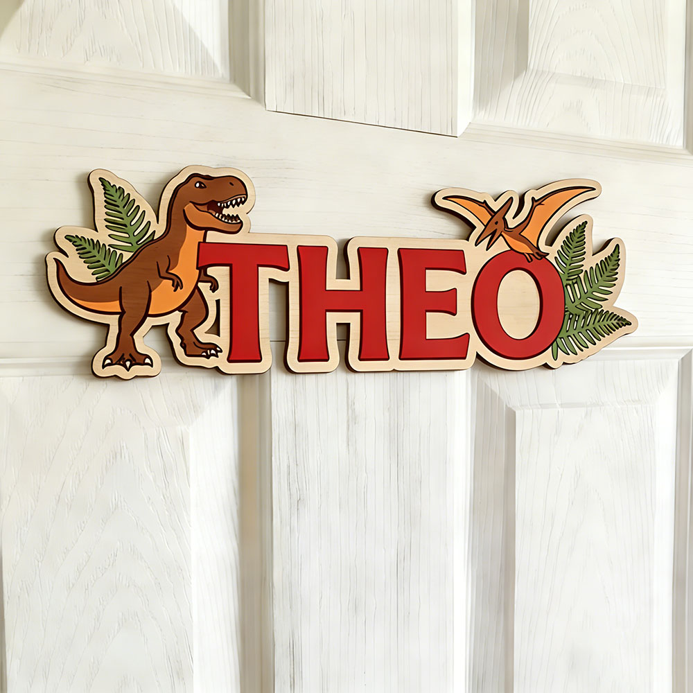 Personalized Dinosaur Name Sig - огляд і ціна Baby Nursery