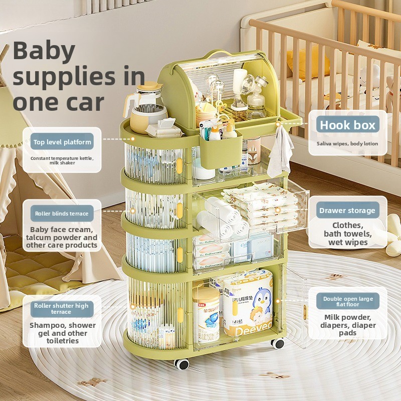 Hanging Floor Cart Baby Organi - огляд і ціна Baby Nursery Cart