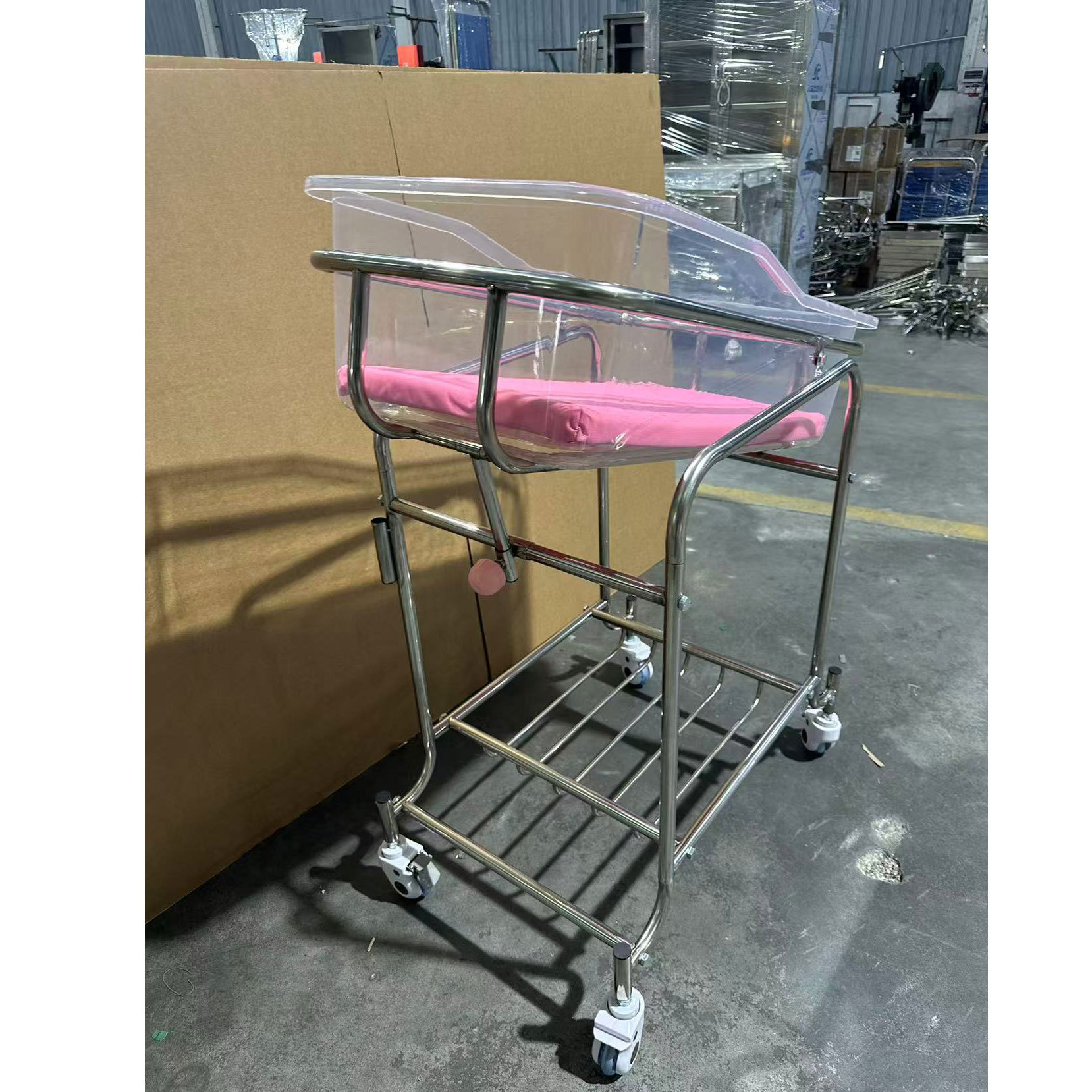Stainless Steel Baby Bassinet  - огляд і ціна Baby Nursery Cart