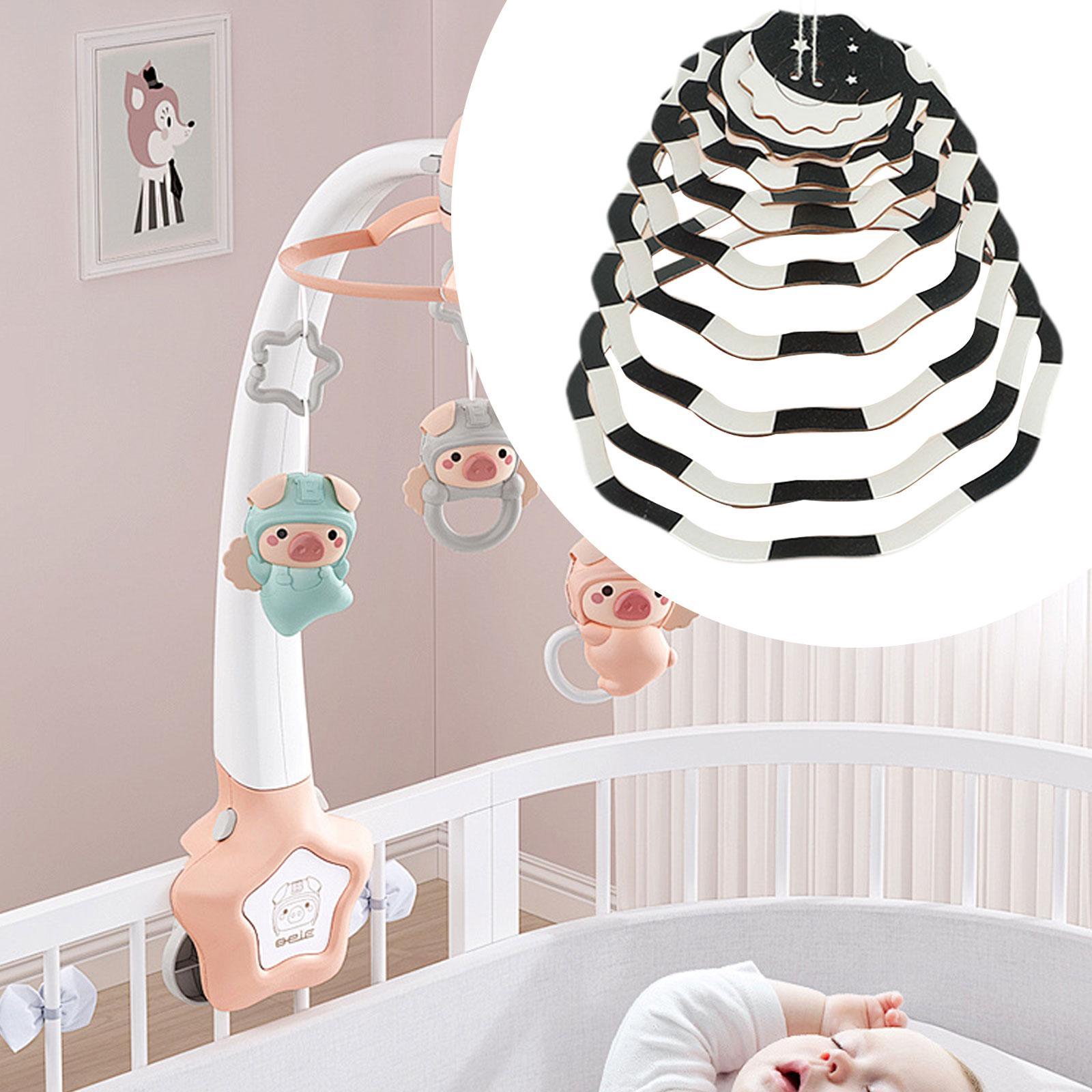 Crib Mobile Sensory Toy ,Black - огляд і ціна Baby Nursery Items