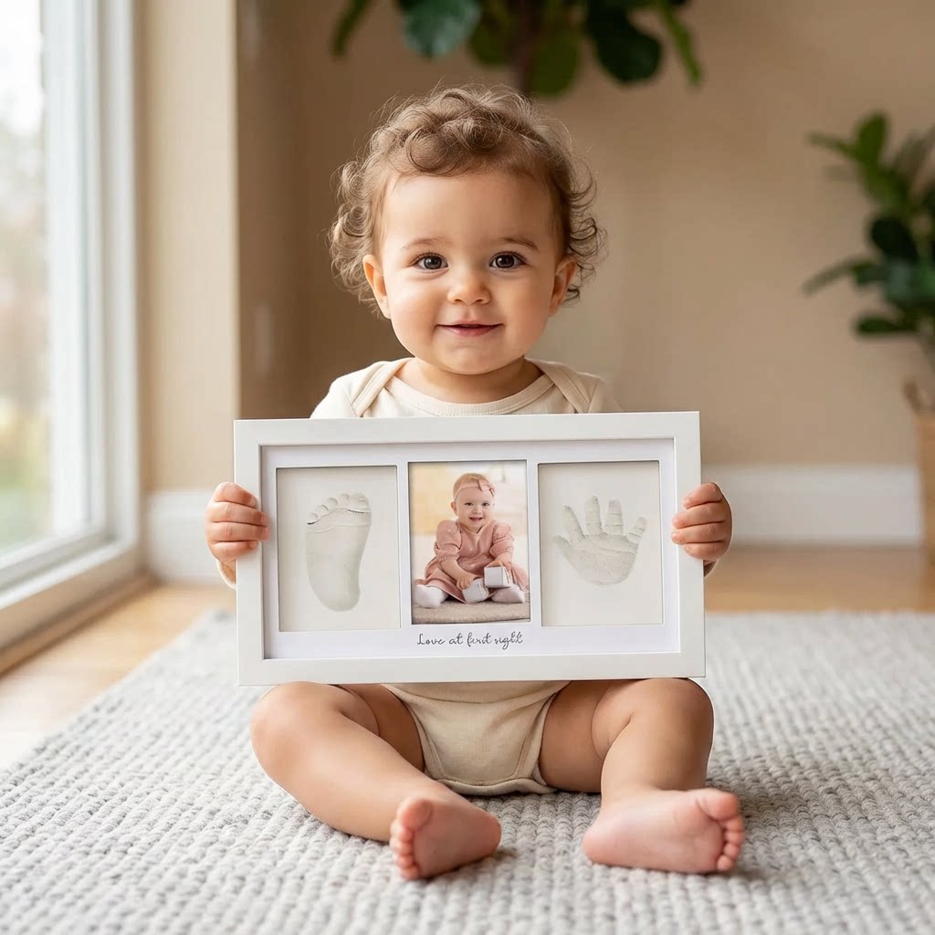 Baby Handprint Footprint Clay  - огляд і ціна Baby Nursery Unisex