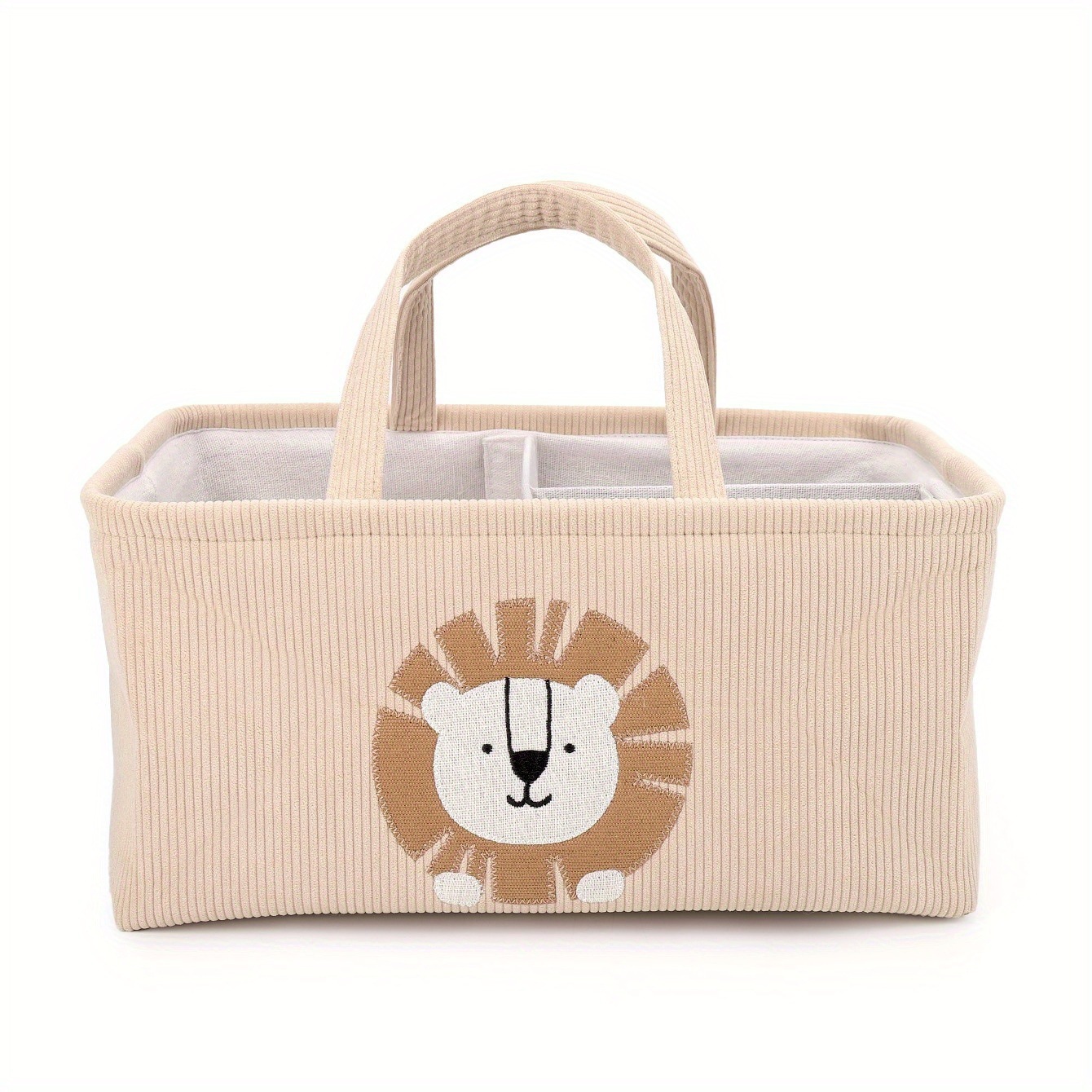Cute Lion Diaper Caddy Foldabl - огляд і ціна Baby Nursery Organiser