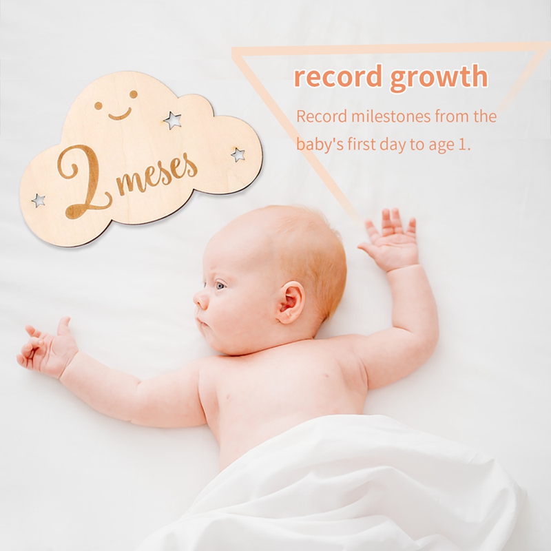 Spanish Alphabet Baby  Wooden  - огляд і ціна Milestone Card Set