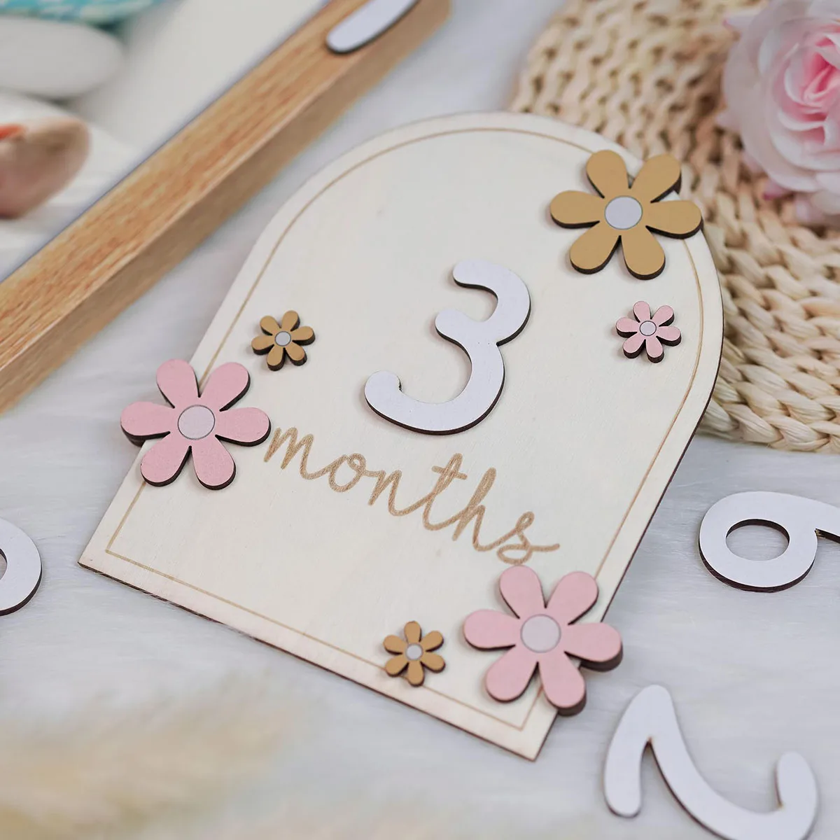 Girls Boys Newborn Photography - огляд і ціна Milestone Card Set
