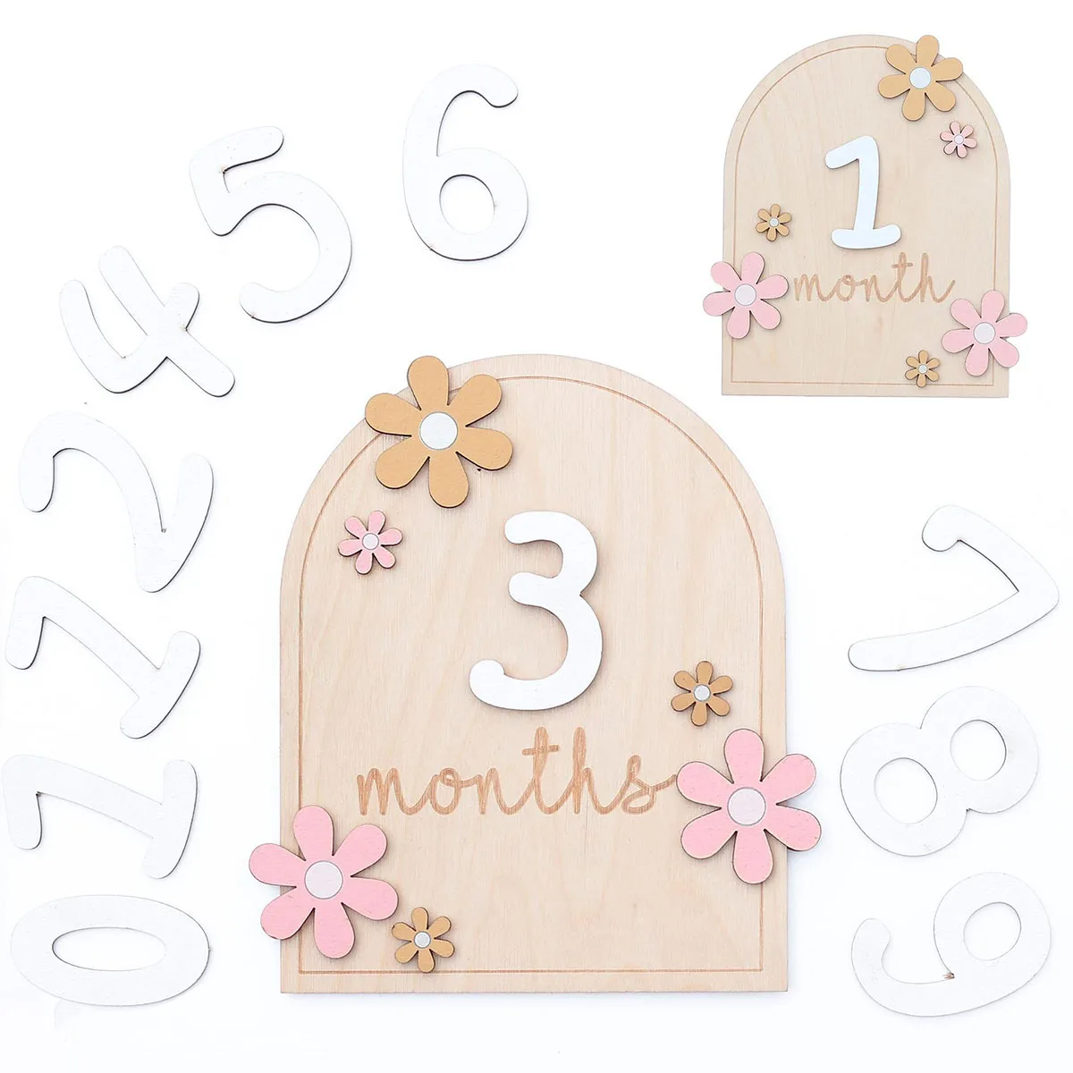 Girls Boys Newborn Photography - огляд і ціна Milestone Card Set