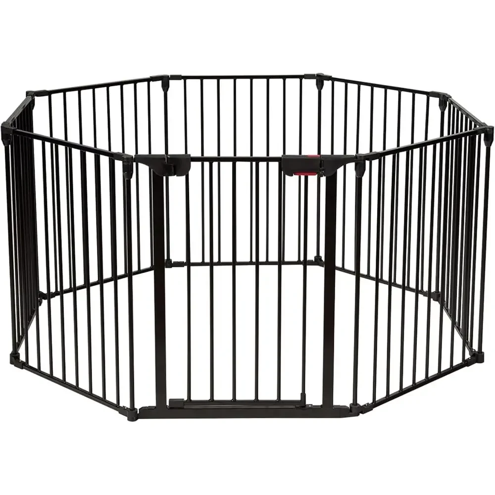 8-Panel Adjustable Extra Wide  - огляд і ціна Baby Gate Extra Wide