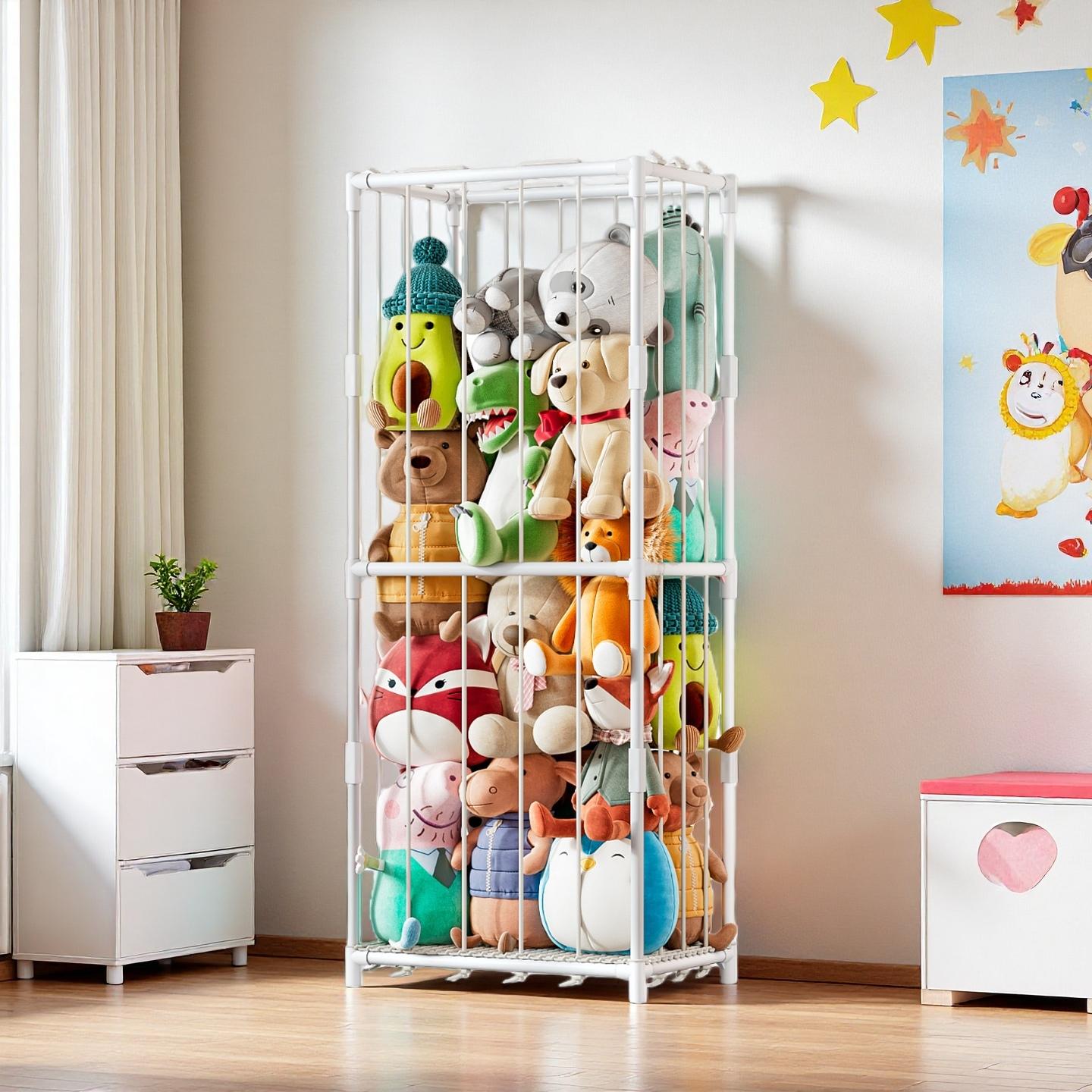 Vertical Stuffed Animal Storag - огляд і ціна Baby Nursery