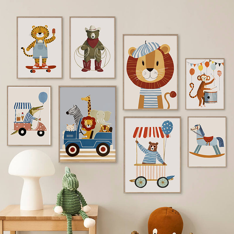 Funny Cartoon Animal Car Ballo - огляд і ціна Baby Nursery Items
