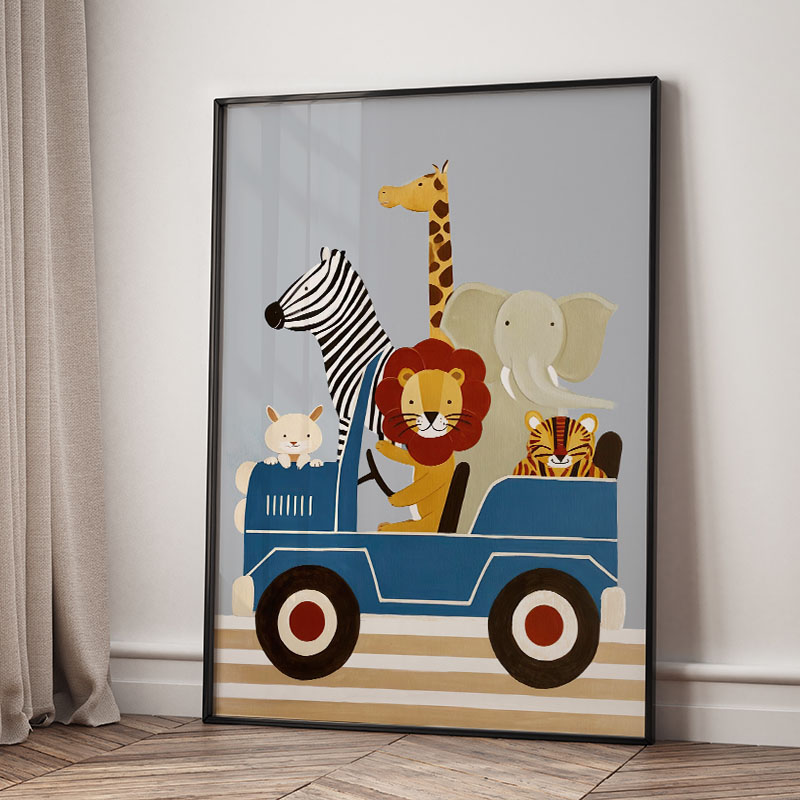 Funny Cartoon Animal Car Ballo - огляд і ціна Baby Nursery Items