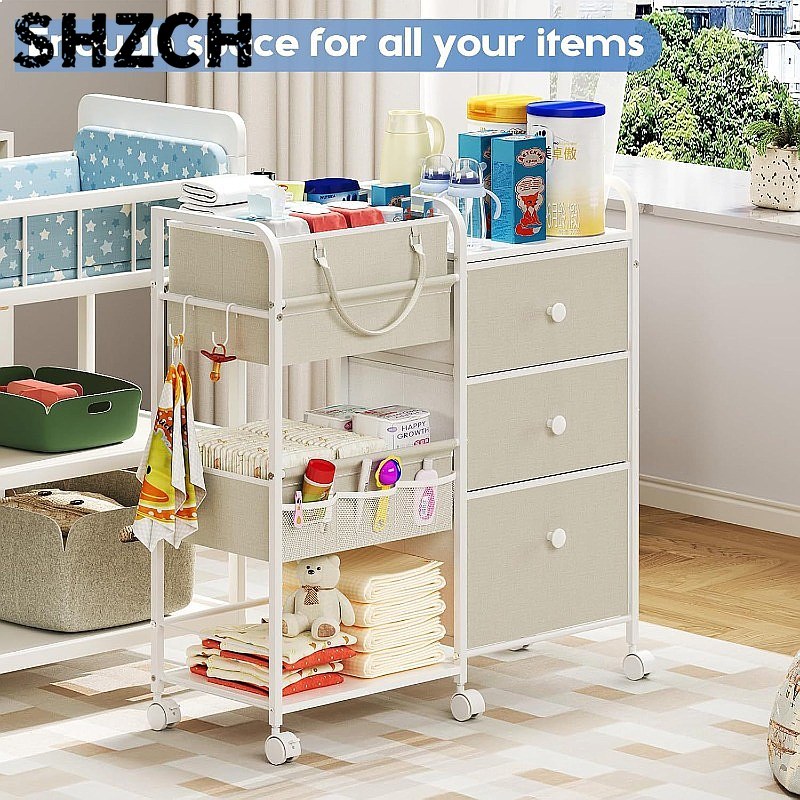 Large Capacity Baby Diaper Org - огляд і ціна Baby Nursery Cart