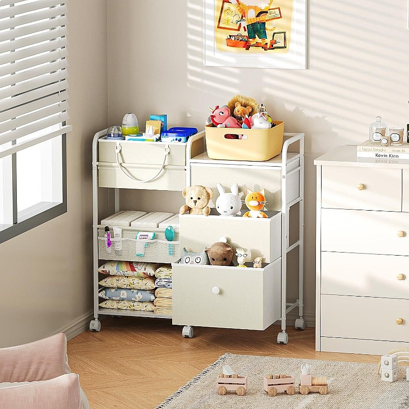 Large Capacity Baby Diaper Org - огляд і ціна Baby Nursery Cart