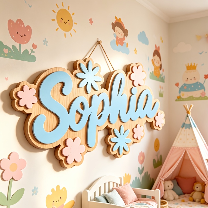 Personalized Floral Themed Nam - огляд і ціна Baby Nursery