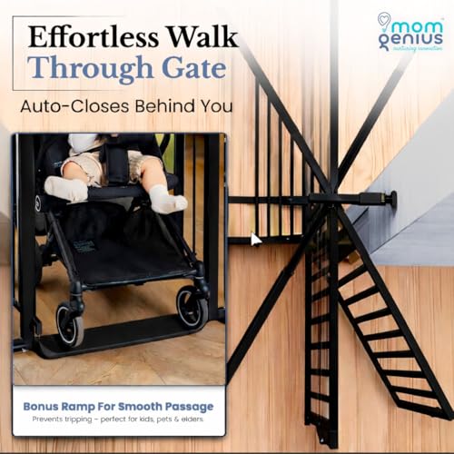Pressure Mounted Baby Gate for - огляд і ціна Baby Gate Extra Wide