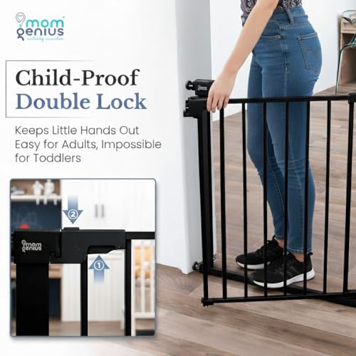 Pressure Mounted Baby Gate for - огляд і ціна Baby Gate Extra Wide