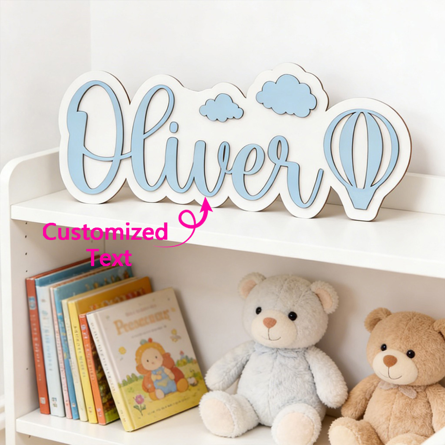 Personalized Hot Air Balloon & - огляд і ціна Baby Nursery