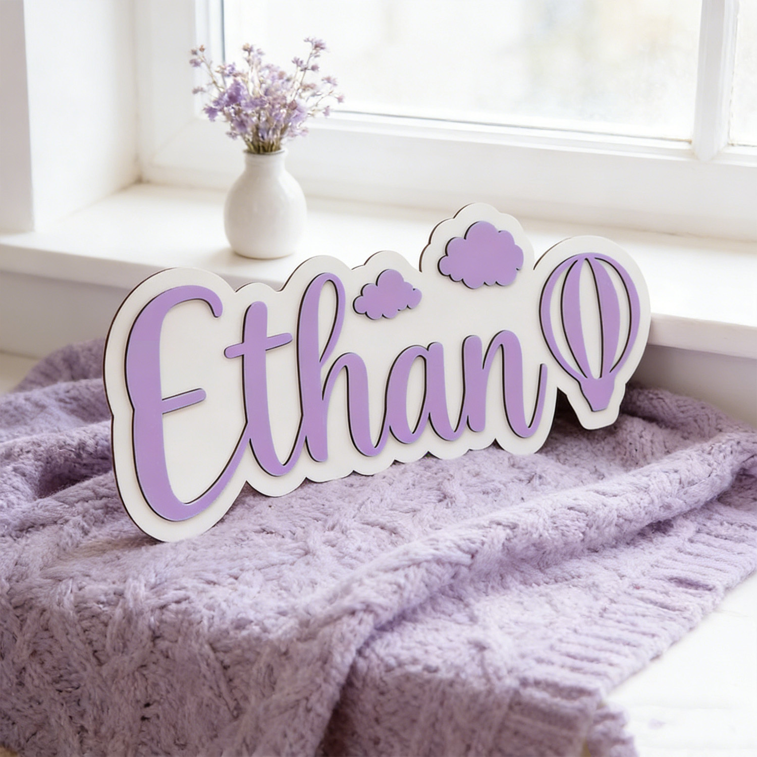 Personalized Hot Air Balloon & - огляд і ціна Baby Nursery