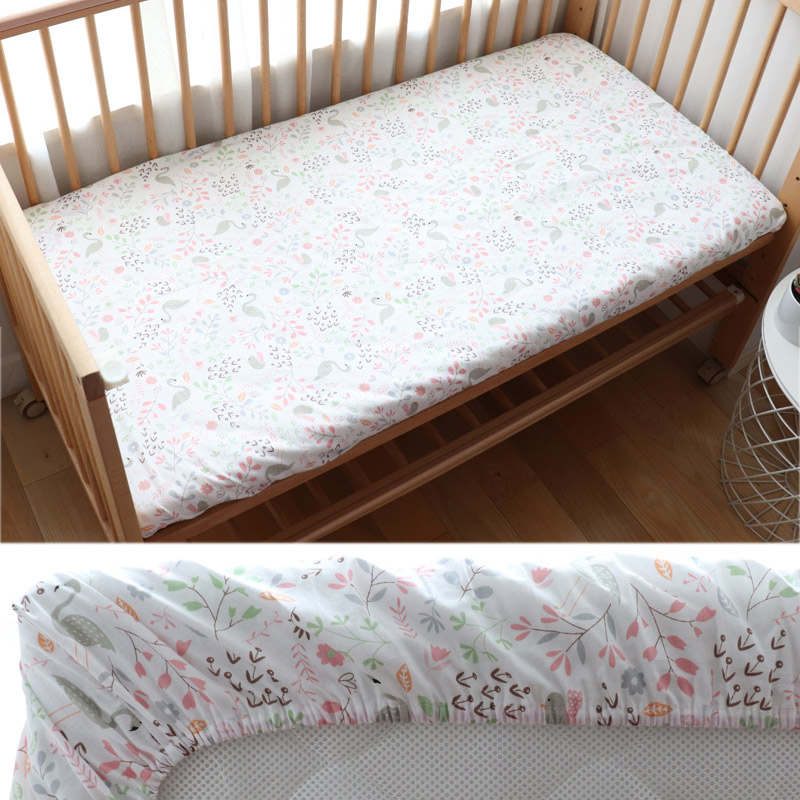 Baby Crib Fitted Sheet Newborn - огляд і ціна Baby Nursery Bed
